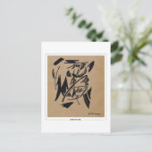 Olga Rozanova #162 - Kunstmatig Briefkaart (Staand voorkant)