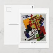 Olga Rozanova #64 - Kunstkaart Briefkaart (Voorkant / Achterkant)