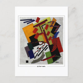 Olga Rozanova #64 - Kunstmatig Briefkaart