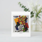 Olga Rozanova #64 - Kunstmatig Briefkaart (Staand voorkant)