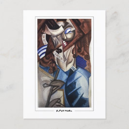 Olga Rozanova #70 - Kunstmatig Briefkaart