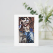 Olga Rozanova #70 - Kunstmatig Briefkaart (Staand voorkant)