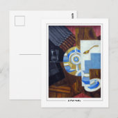 Olga Rozanova #7 - Kunstmatig Briefkaart (Voorkant / Achterkant)