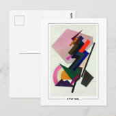 Olga Rozanova #80 - Kunstkaart Briefkaart (Voorkant / Achterkant)