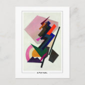 Olga Rozanova #80 - Kunstmatig Briefkaart (Voorkant)