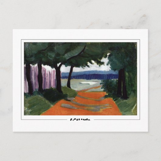 Olga Rozanova #86 - Kunstkaart Briefkaart (Voorkant)