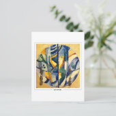 Olga Rozanova #92 - Kunstmatig Briefkaart (Staand voorkant)