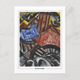 Olga Rozanova #97 - Kunstmatig Briefkaart