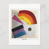 Olga Rozanova #99 - Kunstmatig Briefkaart (Voorkant)