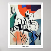 Olga Rozanova Zedign Art Poster #10 (Voorkant)