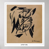 Olga Rozanova Zedign Art Poster #162 (Voorkant)