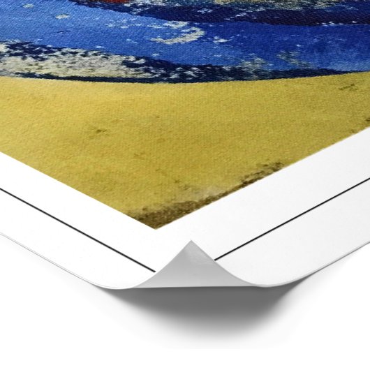 Olga Rozanova Zedign Art Poster #2 (Hoek)