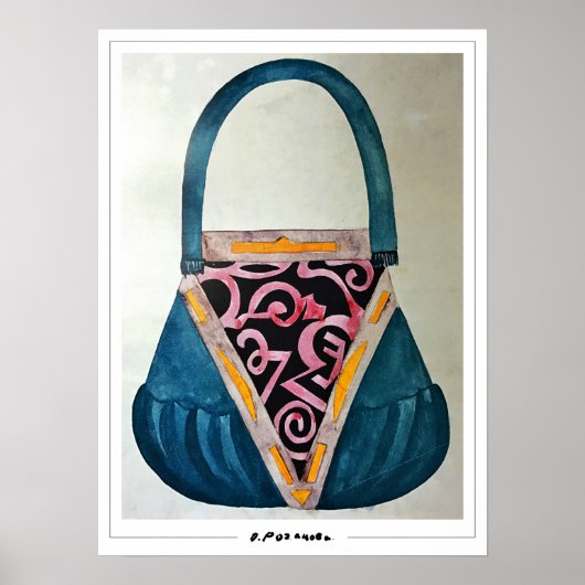 Olga Rozanova Zedign Art Poster #63 (Voorkant)