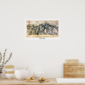 Olga Rozanova Zedign Art Poster #72 (Keuken)