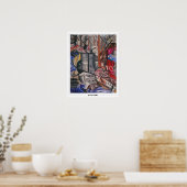 Olga Rozanova Zedign Art Poster #8 (Keuken)