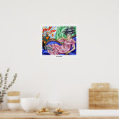 Olga Rozanova Zedign Art Poster #9 (Keuken)