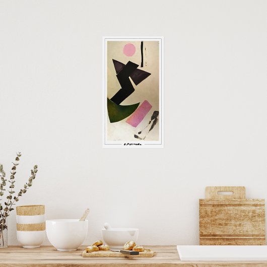Olga Rozanova Zedign Kunstposter #128 Poster (Keuken)
