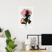 Olga Rozanova Zedign Kunstposter #80 Poster (Thuiskantoor)
