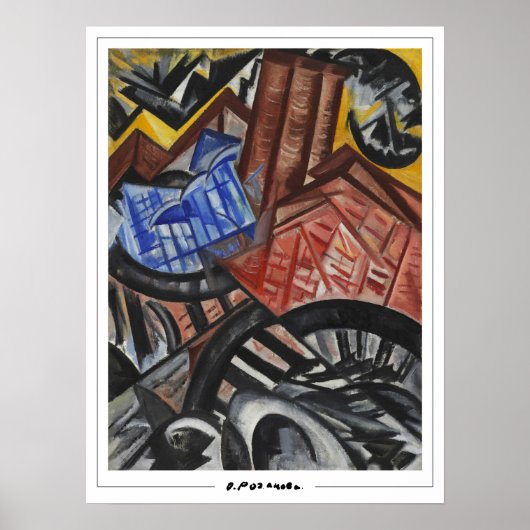 Olga Rozanova Zedign Kunstposter #97 Poster (Voorkant)