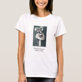 Olga Spessivtseva Russische Ballerina T-shirt