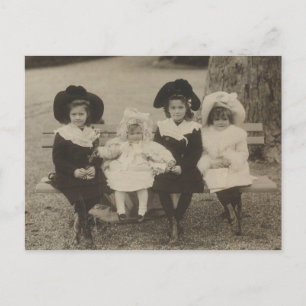 Olga, Tatiana, Marie, Anastasia Romanov in 1903 Briefkaart