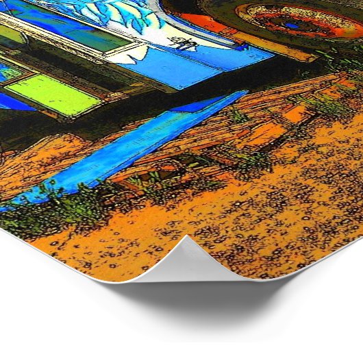 Ol'hippy Bus Poster (Hoek)