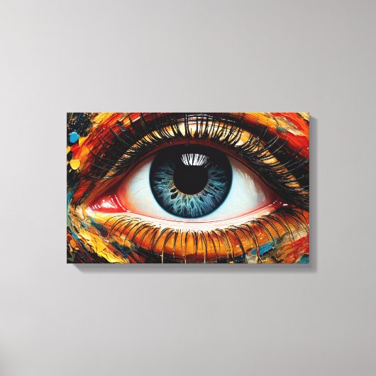 olho canvas afdruk (Voorkant)