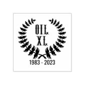 OLIE 40e Jubileum Inktstempel Rubberstempel (Afrduk)