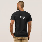 Olie / 710 T-shirt (Achterkant volledig)