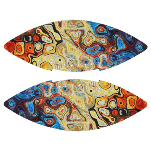 OLIE ABSTRACT PATROON AMERICAN FOOTBALL (Panelen)