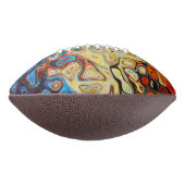 OLIE ABSTRACT PATROON AMERICAN FOOTBALL (Gedraaid 90)