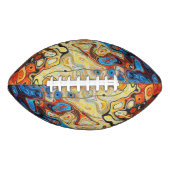 OLIE ABSTRACT PATROON AMERICAN FOOTBALL (Voorkant)