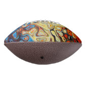OLIE ABSTRACT PATROON AMERICAN FOOTBALL (Gedraaid 270)