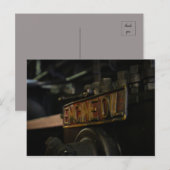 olie briefkaart (Voorkant / Achterkant)