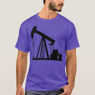 Olie Crane Pump Jack T-shirt