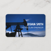 Olie- en gasingenieur visitekaartje (Voorkant)