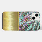 Olie en Water Abalone Shell iPhone Hoesje (Achterkant horizontaal)