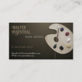 Olie Fine Artist | Beroepsbeoefenaars Visitekaartje (Voorkant)