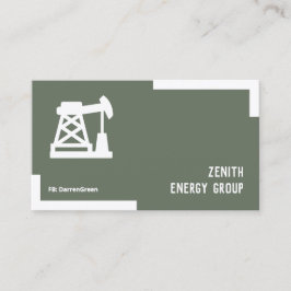 Olie-industrie QR Visitekaartje