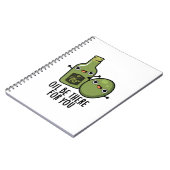 Olie is er voor jullie grappige Olijfbont Notitieboek (Linkerzijde)
