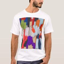 Olie Kleur op T-shirt