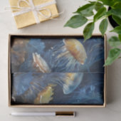 Olie Kunst Kwallen Decoupage Tissuepapier (Geschenk)