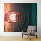 Olie lamp wandkleed (In Situ (horizontaal))