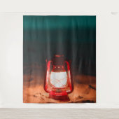 Olie lamp wandkleed (Voorkant)