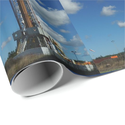 Olie met rooiing, drukGift Wrapping Papier LG (Rol Hoek)