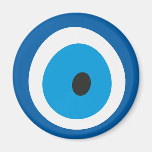 Olie Oogblauw Turks boze oog Charm Nazar Magneet