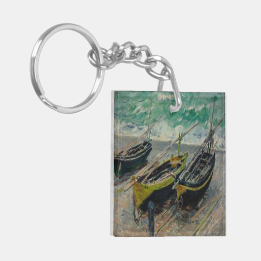 Olie op Canvas Artistic Claude Monet Sleutelhanger (Voorkant Links)