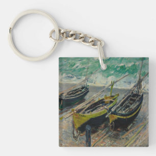 Olie op Canvas Artistic Claude Monet Sleutelhanger