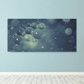 Olie op water canvas afdruk (Insitu (Houten vloer))