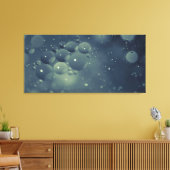 Olie op water canvas afdruk (Insitu (Woonkamer))